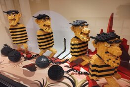 LEGO blijvertje in Hoorns museum