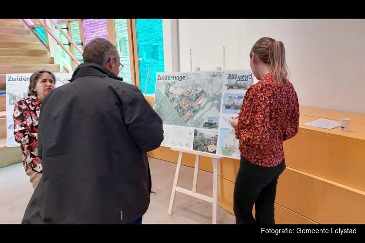 Bezoekers informatiemarkt Zuiderhage enthousiast over plannen