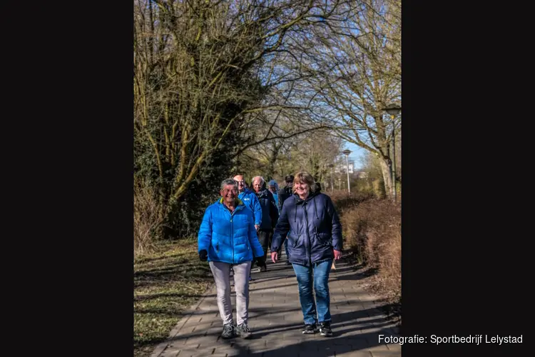 Wandelcampagne zet Lelystadse inwoners in beweging