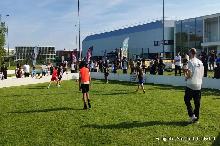 Diverse voetbaltoernooien in Lelystad tijdens Next Gen Voetbal Cup op zondag 18 mei