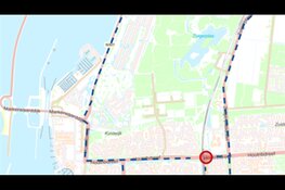 Afsluiting rotonde Houtribdreef - Stationsdreef op 17 en 18 juni
