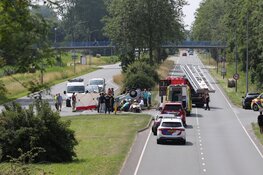 Motorrijder overleden na aanrijding met auto