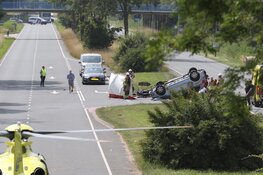 Motorrijder overleden na aanrijding met auto