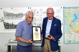 Erespeld van Heemschut voor Rob Bakelaar