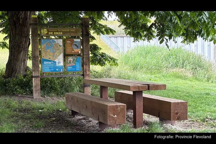 Opknapbeurt passantensteigers Nationaal Park Nieuw Land