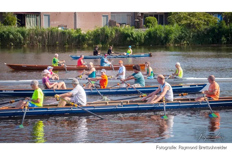 Open dag zaterdag 30 augustus, ontdek roeivereniging Pontos in Lelystad
