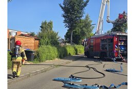 Flinke schade na brand bij woning Lelystad