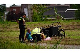 Zwaargewonde na aanrijding met bakfiets in Lelystad