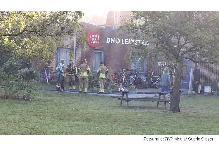 Brand bij vestiging Leger des Heils, pand ontruimd