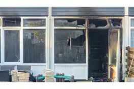 Woning zwaarbeschadigd na brand in Lelystad