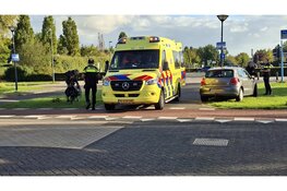 Fietser gewond na aanrijding met auto