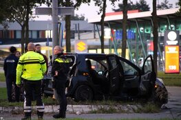 Gewonde en aanhouding na kop-staart botsing