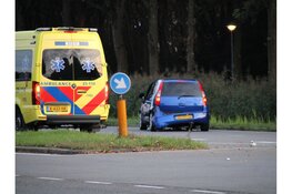 Gewonde en aanhouding na kop-staart botsing