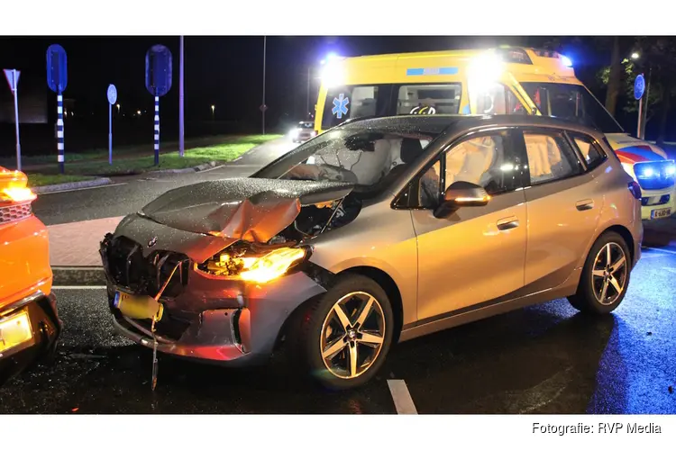 Lamborghini van € 300.000 euro betrokken bij ongeval na voorrangsfout