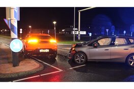 Lamborghini van € 300.000 euro betrokken bij ongeval na voorrangsfout
