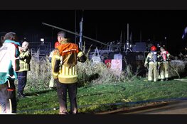 Veel schade na brand op woonboot in Lelystad