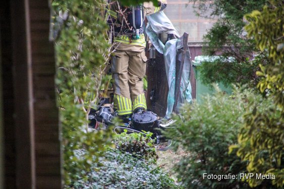 Frituurpan vliegt in brand bij woning in Lelystad