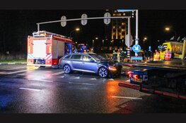 Flinke schade en gewonden na ongeval op kruising N309.