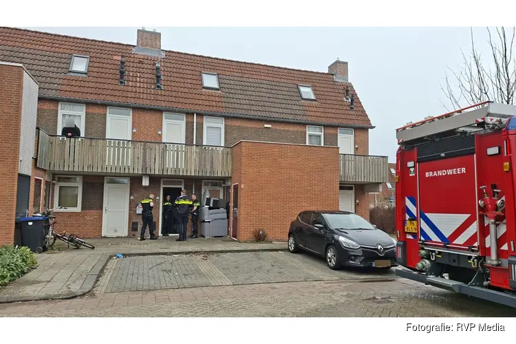 Bewoner aangehouden na brand in woning Lelystad