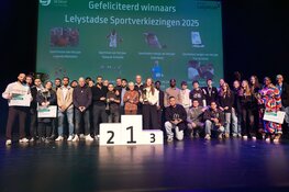 Aristode en Mampikin Sportman en Sportvrouw van het jaar in Lelystad