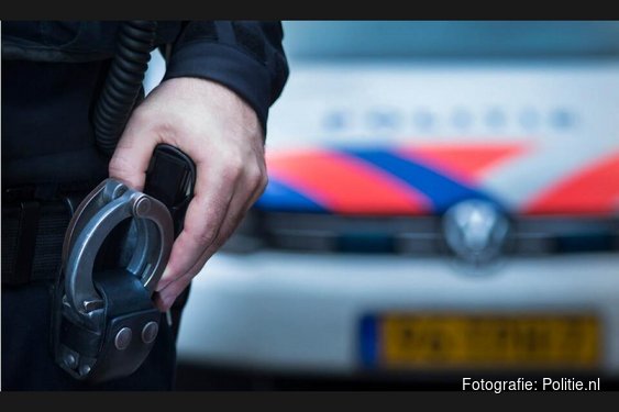 Arrestatieteam houdt twee personen aan op A6