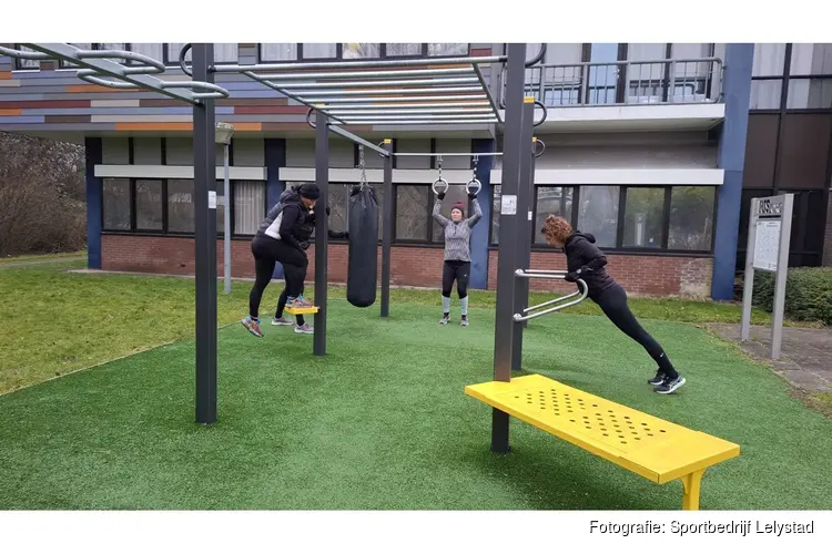 Nieuwe gratis calisthenics (combi-)lessen voor Lelystedelingen