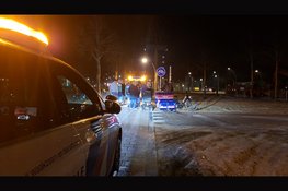 Botsing tussen twee maaltijdbezorgers in Lelystad