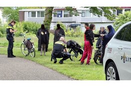 Fietsers komen in botsing in Lelystad
