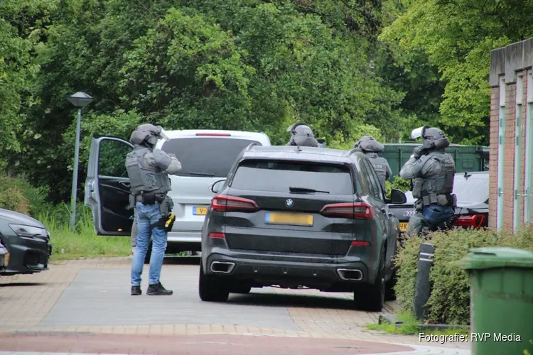 Arrestatieteam ingezet bij woning in Lelystad