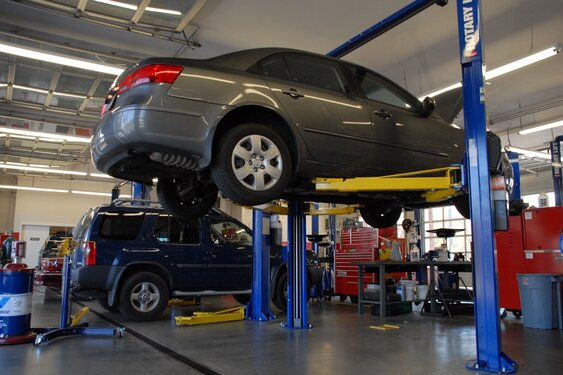 Autogarage in Lelystad