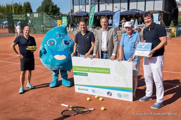 Tennisvereniging ITL ontvangt predicaat Gezonde Sportomgeving