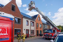 Rookontwikkeling bij woningbrand in Lelystad