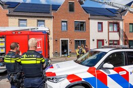 Rookontwikkeling bij woningbrand in Lelystad