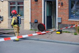 Rookontwikkeling bij woningbrand in Lelystad