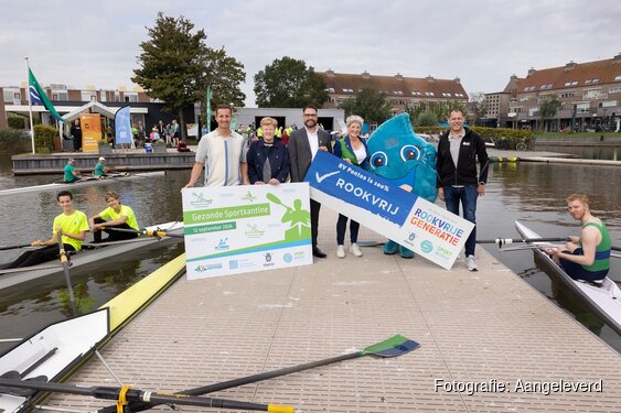 Gezonde Sportomgeving status voor Roeivereniging Pontos