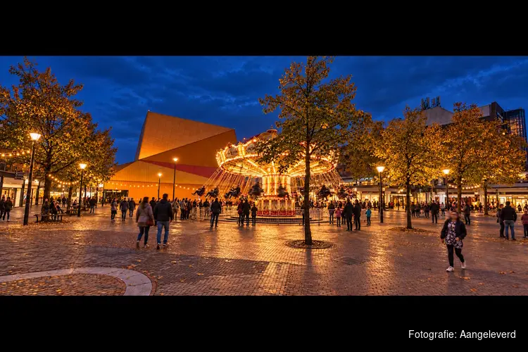 Falloria Lelystad vind plaats op de Agorahof en het Stadsplein