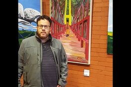 Michiel Knol exposeert in FlevoMeer Bibliotheek Lelystad