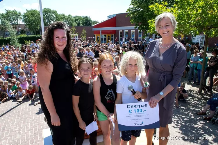 Groene metamorfose schoolplein De Boeier