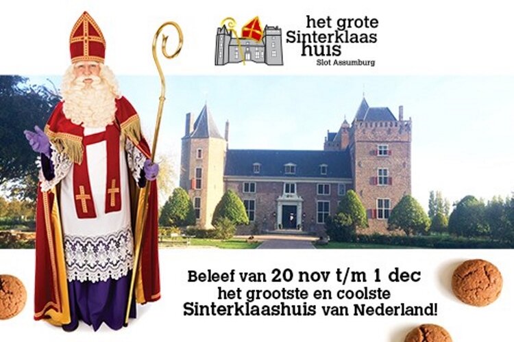 Dit jaar opent het grootste en coolste Sinterklaashuis van Nederland op 20 november