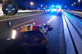 Twee ongevallen in één nacht op de A6