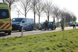 Twee gewonden bij ernstig ongeval Lelystad