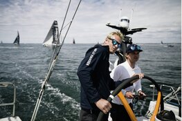 Jolbert van Dijk uit Lelystad in The Ocean Race Europe