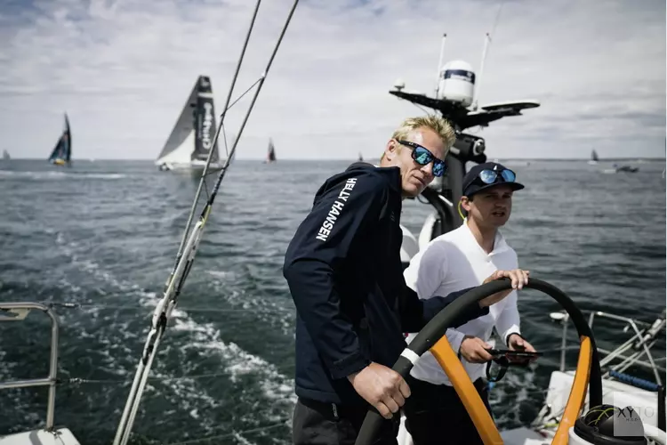 Jolbert van Dijk uit Lelystad in The Ocean Race Europe