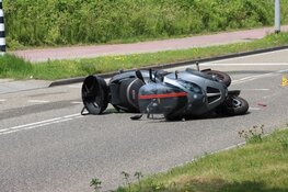 Veel schade na botsing in Lelystad