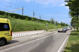 Veel schade na botsing in Lelystad