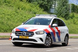 Veel schade na botsing in Lelystad