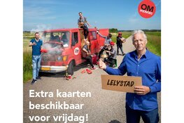 Omdenken speelt nieuwe theatershow &#39;Zoals verwacht loopt alles anders&#39; in Lelystad