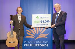 Klassiek gitaartalent Dylan Prentner dolblij met beurs vanuit Han Lammers Fonds