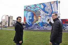 Officiële opening street art project Writer's Block in Lelystad