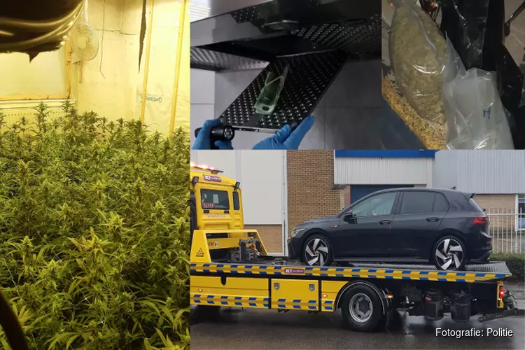Man op heterdaad aangehouden in hennepkwekerij